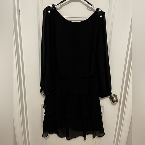 Slny fashion Ny Dress - Pre owned size 16 Black - Picture 1 of 13